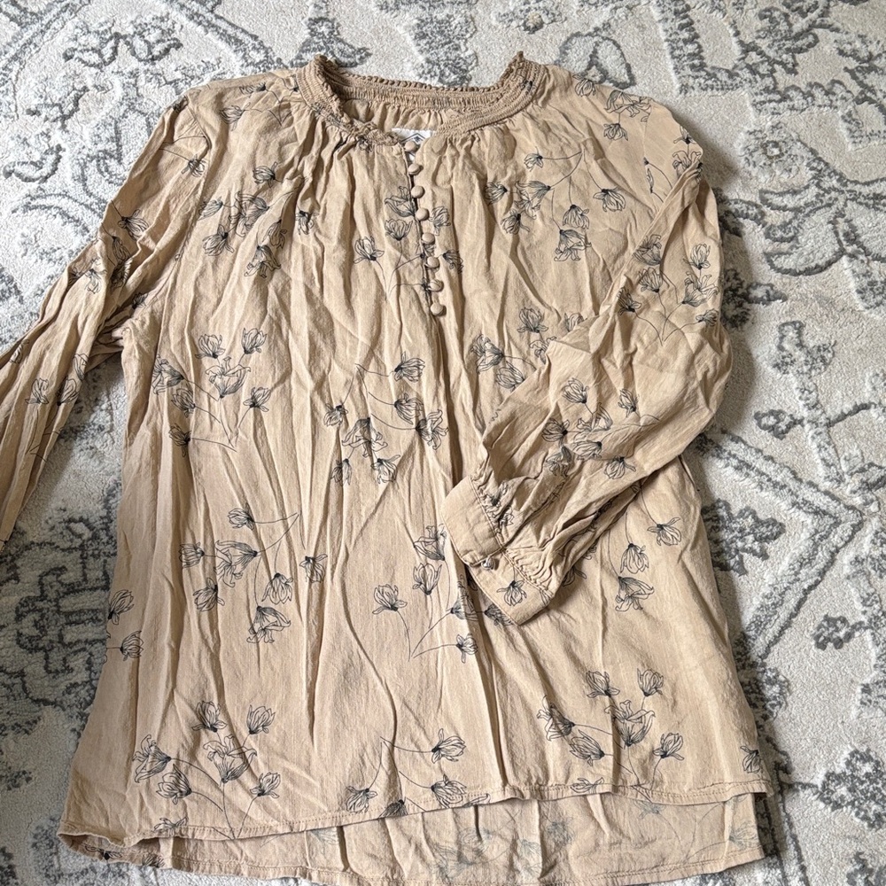 St John’s Bay Top Button Blouse